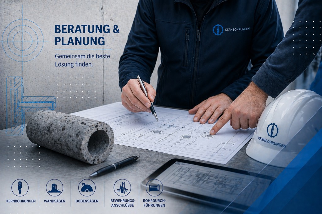 Beratung & Planung: Kernbohrung Experten – Direktkontakt